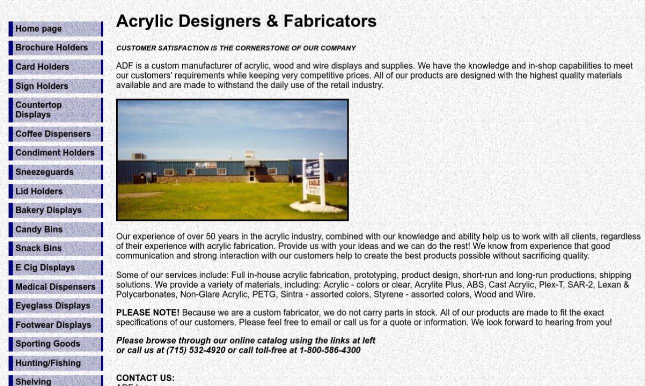 Acrylic Designers & Fabricators