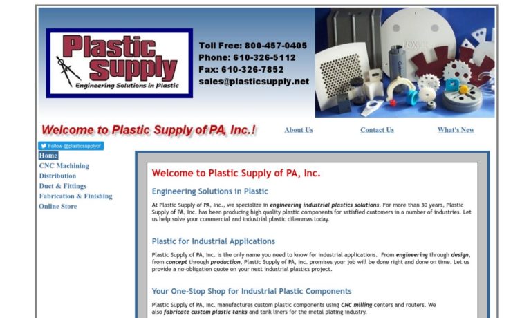 Plastic Supply of PA, Inc.