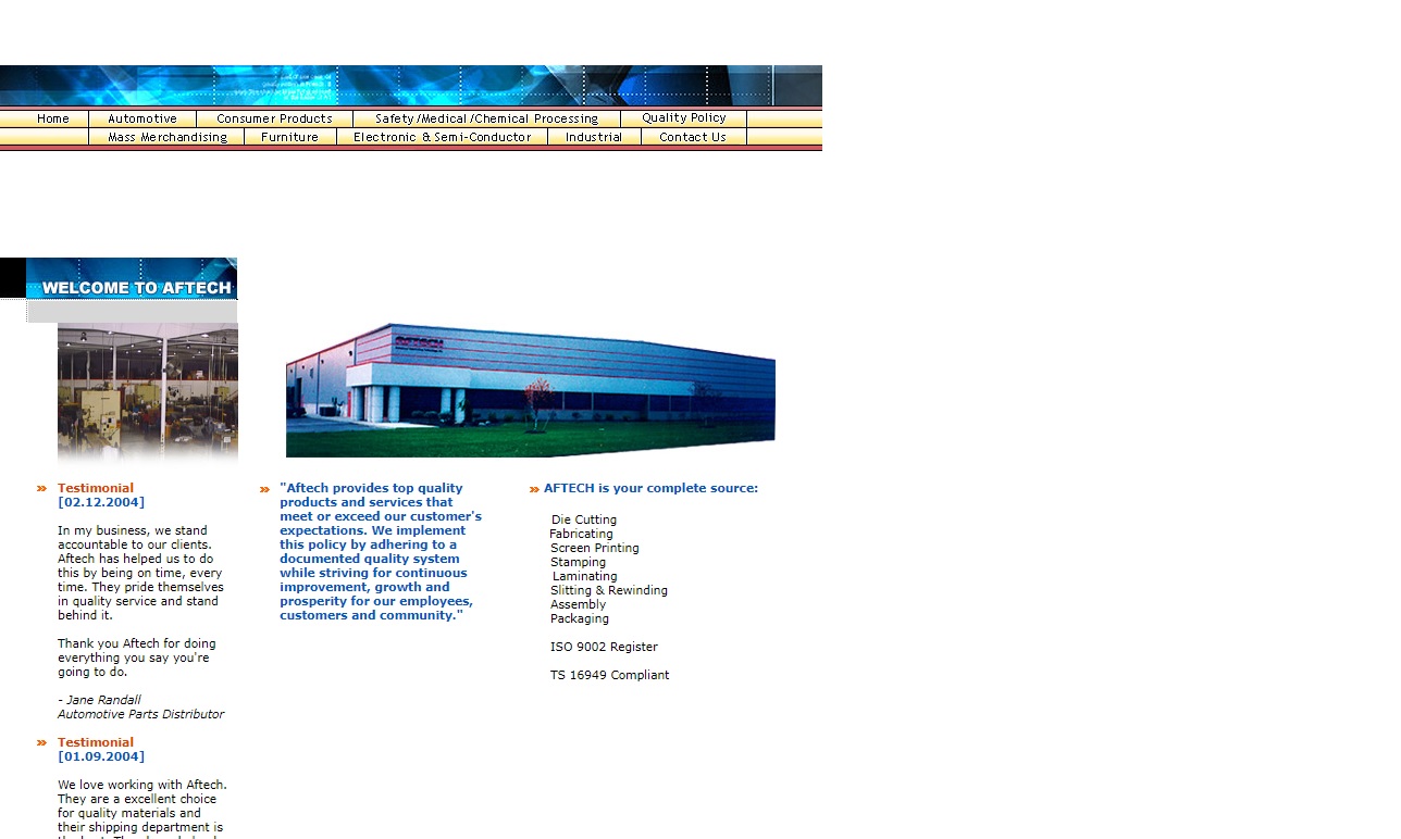 Advanced Fabricating Technology, Inc. Plastic Fabricators