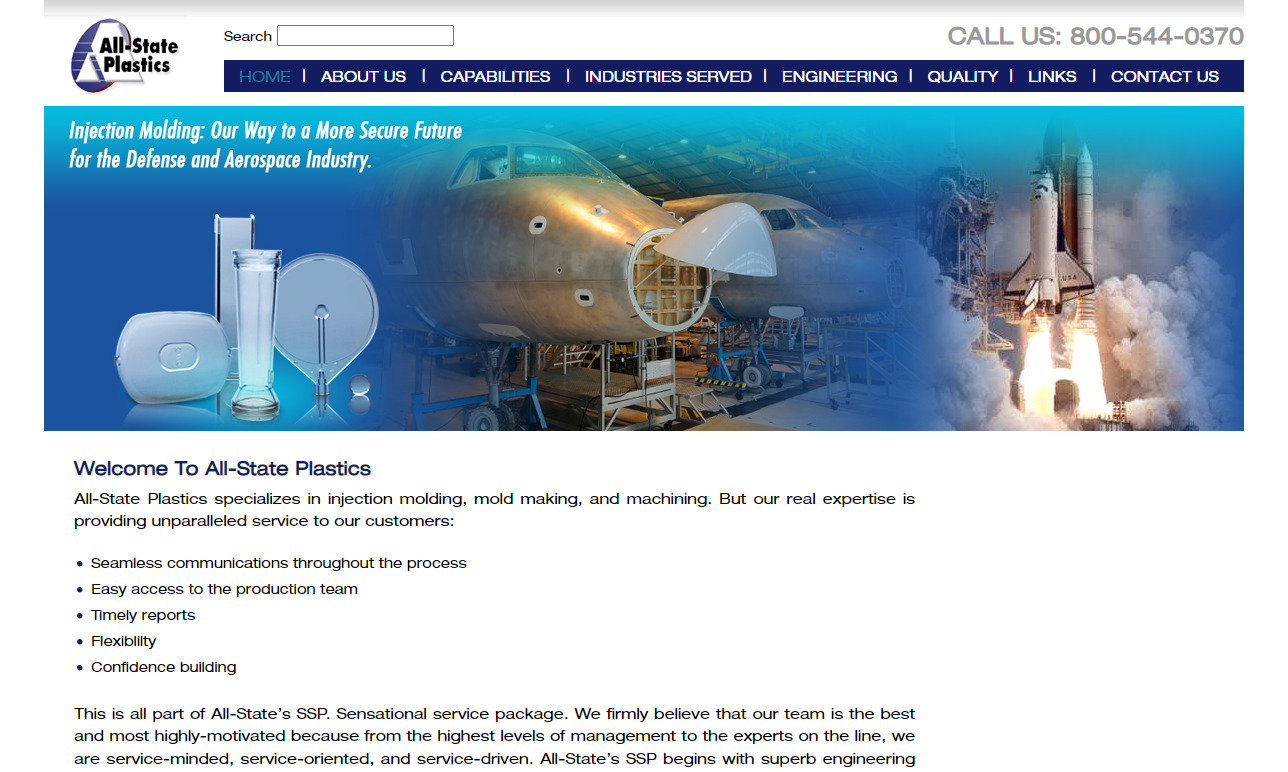 AllState Plastics Plastic Fabricator