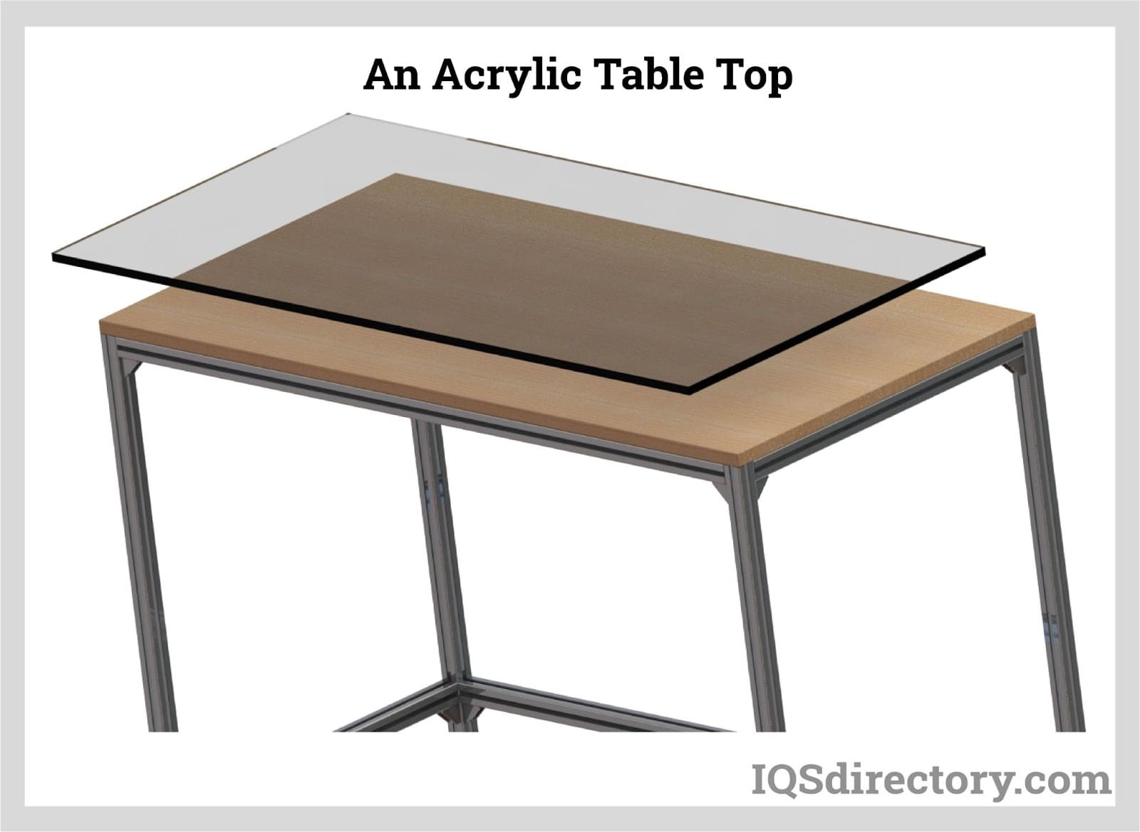 An Acrylic Table Top
