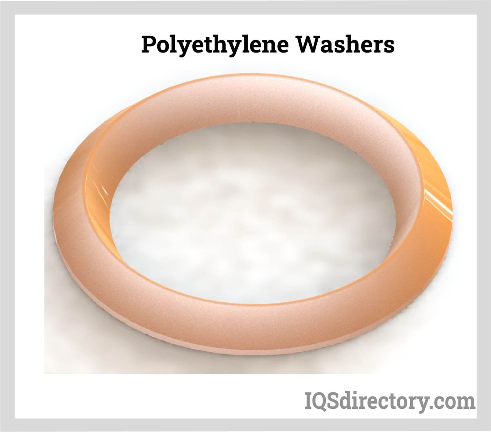 polyethylene washers